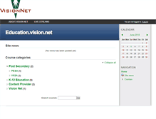 Tablet Screenshot of education.vision.net